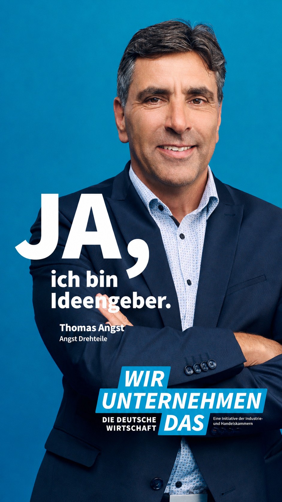 Thomas Angst, Geschäftsführer von Angst Drehteile